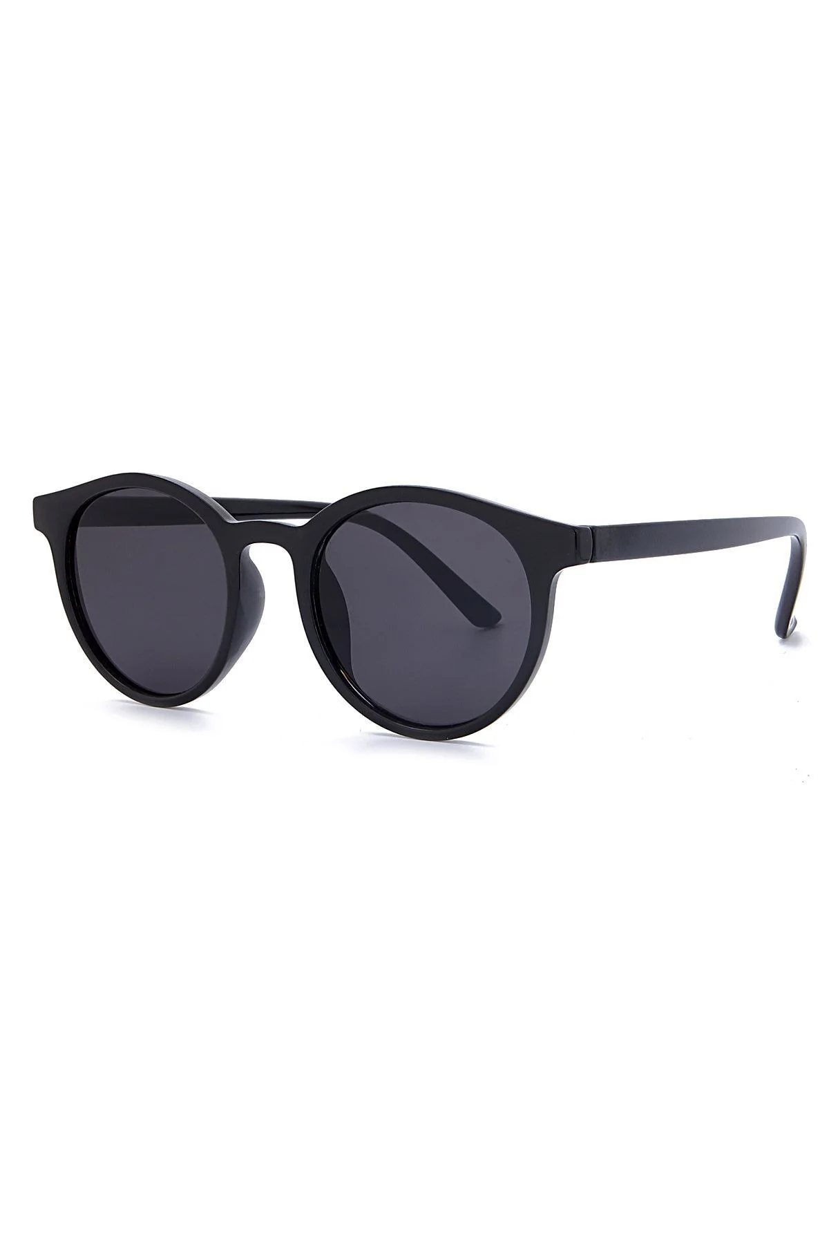 TurkAttar Turkish Modalucci Unisex Sunglasses Trendy Elegant Long Lasting Budget Friendly UV Protection Glasses Sleek Black Semi Circle Frame